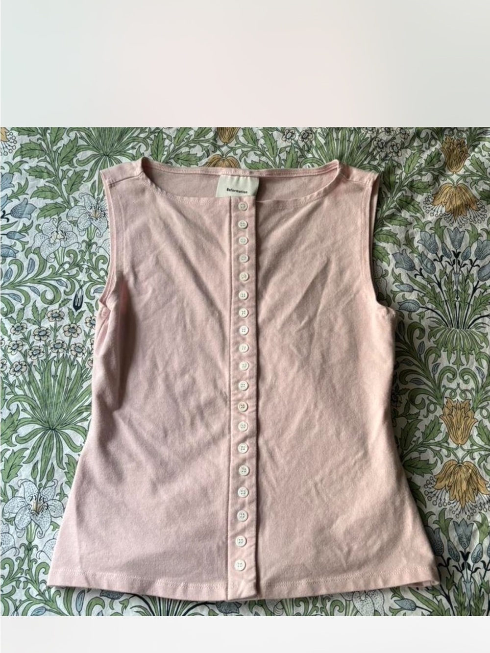 Reformation Baby Pink Top